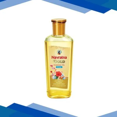 Navratna New Gold Ayurvedic Cool Oil Non Sticky 270 ml