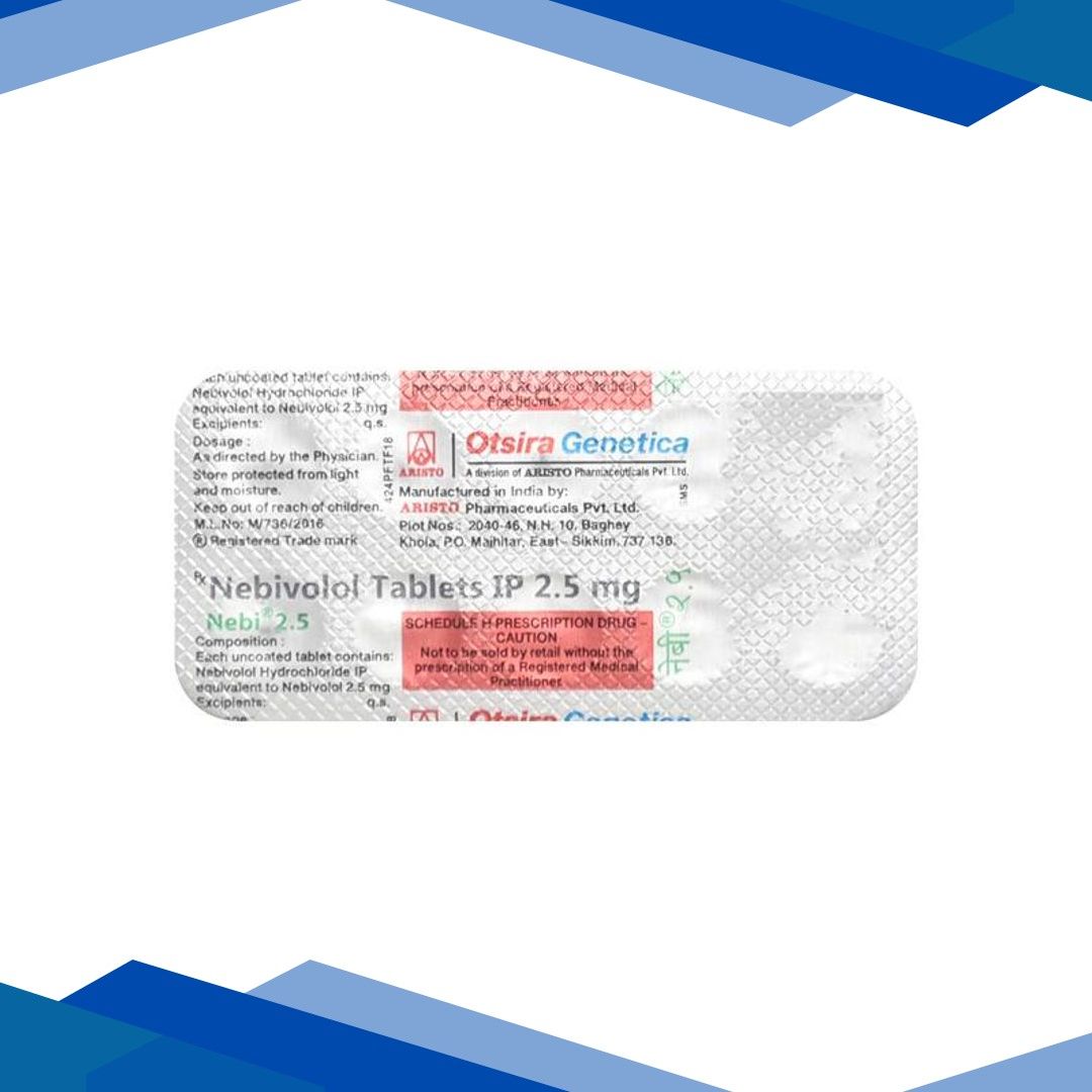 Nebi 2.5mg Tablet 10’S