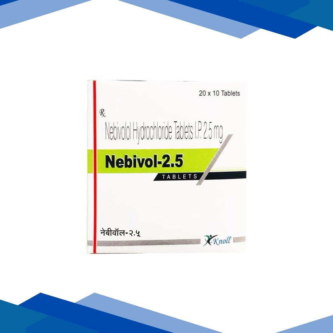 NEBIVOL 2.5mg Tablet 10’s