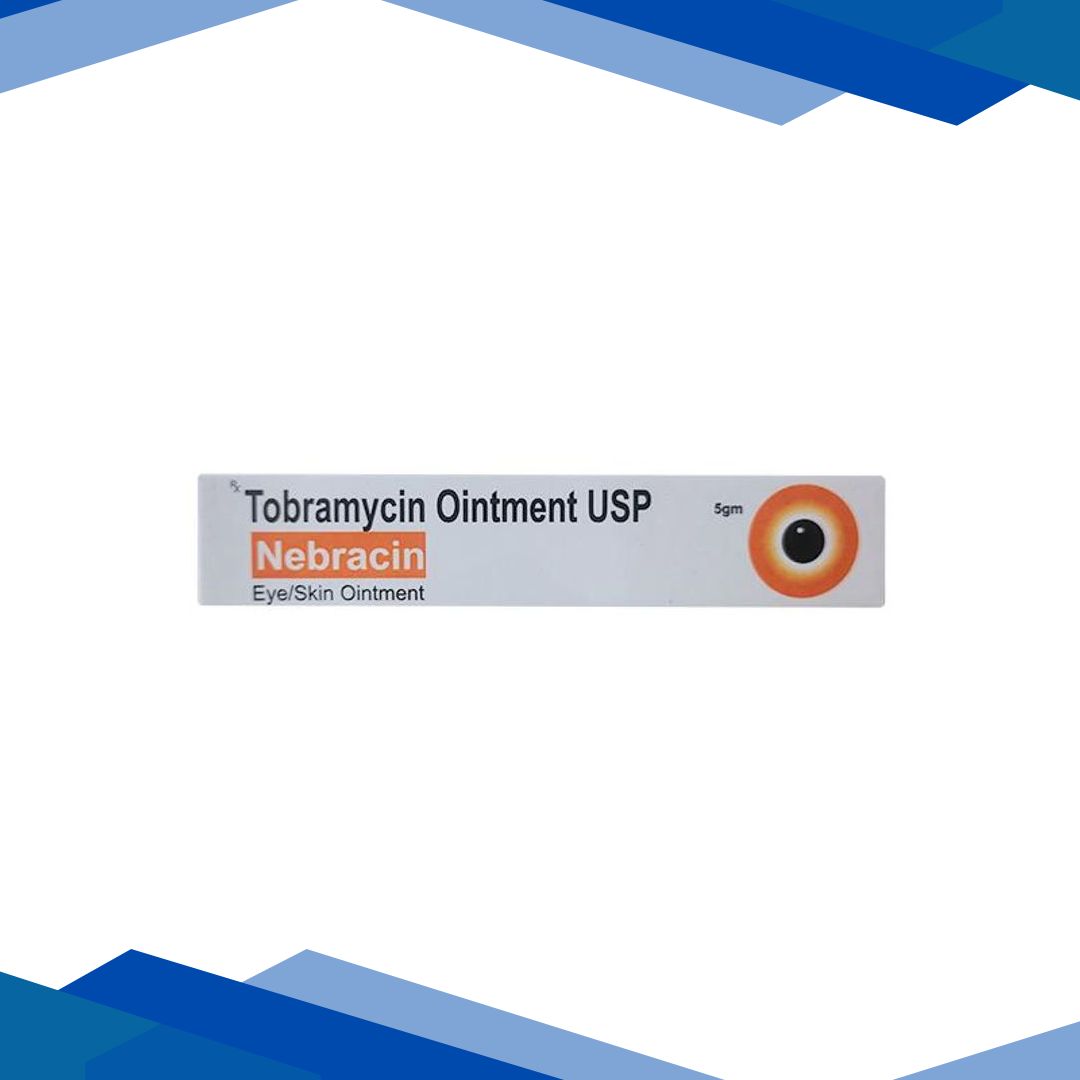 Nebracin Eye Ointment 5gm