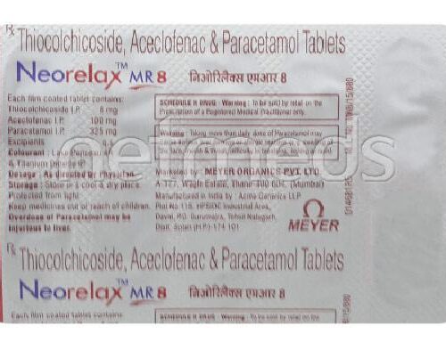 Neorelax MR 8mg Tablet 10’S