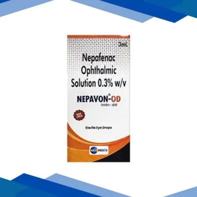 NEPAVON OD BAK FREE Eye Drops 3ml