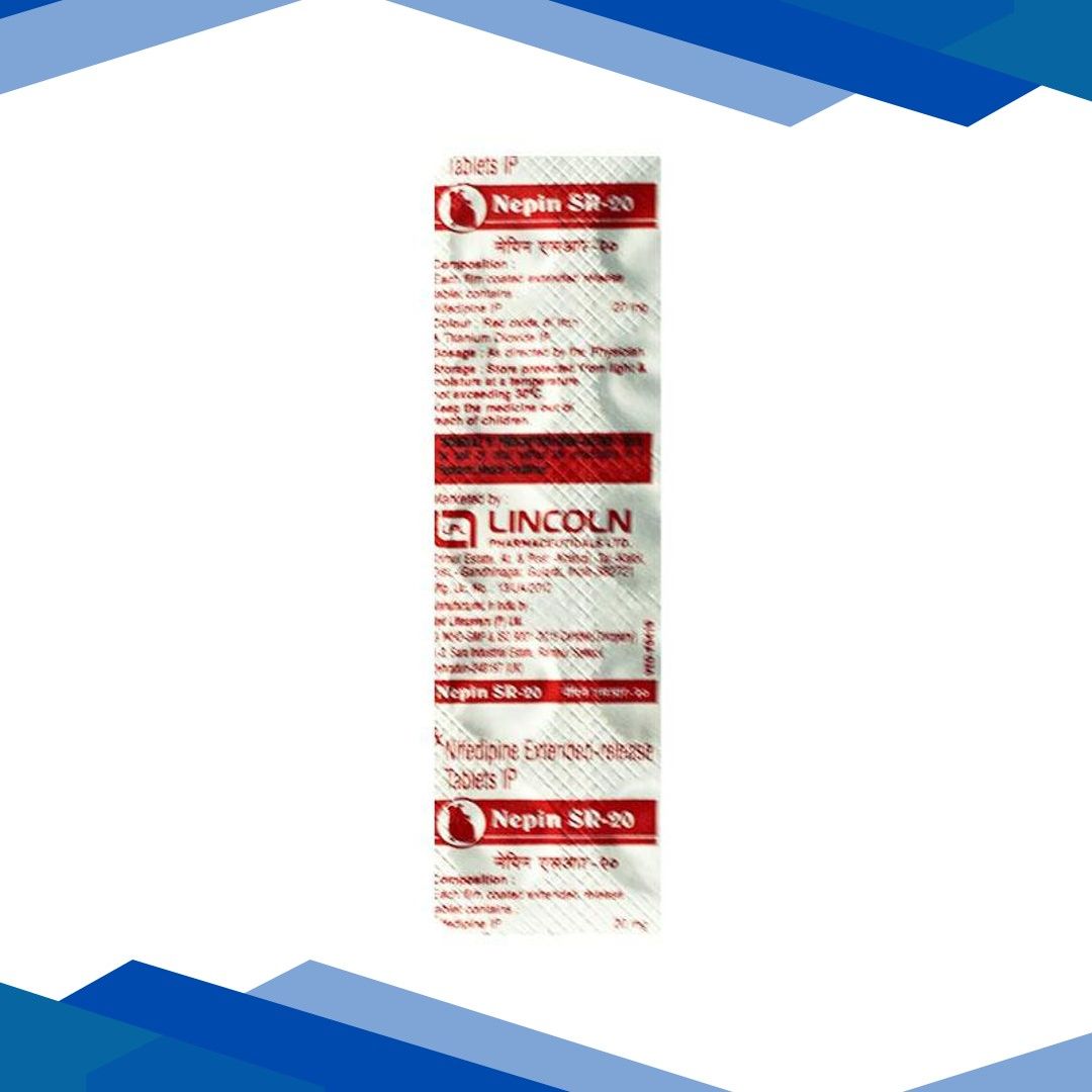 Nepin SR 20mg Tablet 10’S