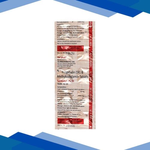 NERSAVE M 75mg Tablet 10's
