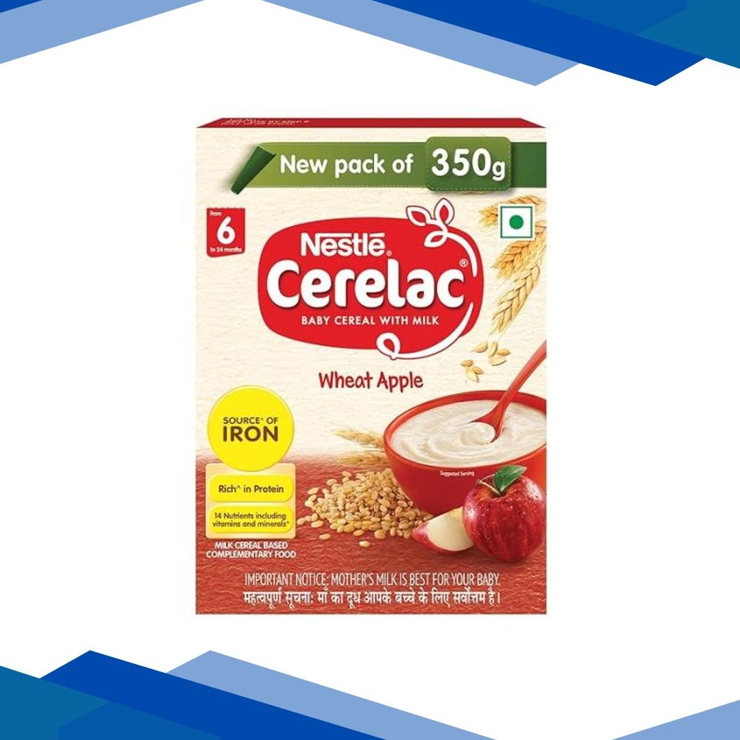 Nestle Cerelac Stage 1 (6 Months+) Powder 360 g – Wheat Apple (Refill Pack) 1’s
