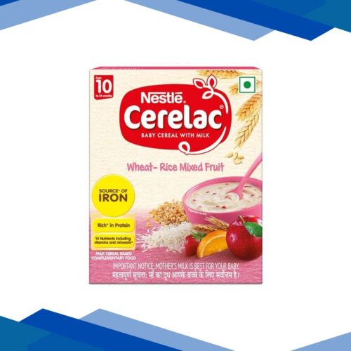 Nestle Cerelac Stage 3 (10 Months+) Powder 300 gm – Wheat-Rice Mixed Fruit (Refill Pack)