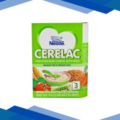Nestle Cerelac Stage 3 (10 Months+) Powder – Wheat Rice Mixed Veg 300 gm (Refill Pack)