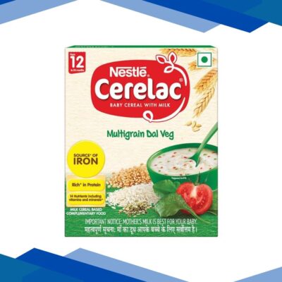 Nestle Cerelac Stage 4 (12 Months+) Powder 300 gm – Multigrain Dal Veg (Refill Pack)