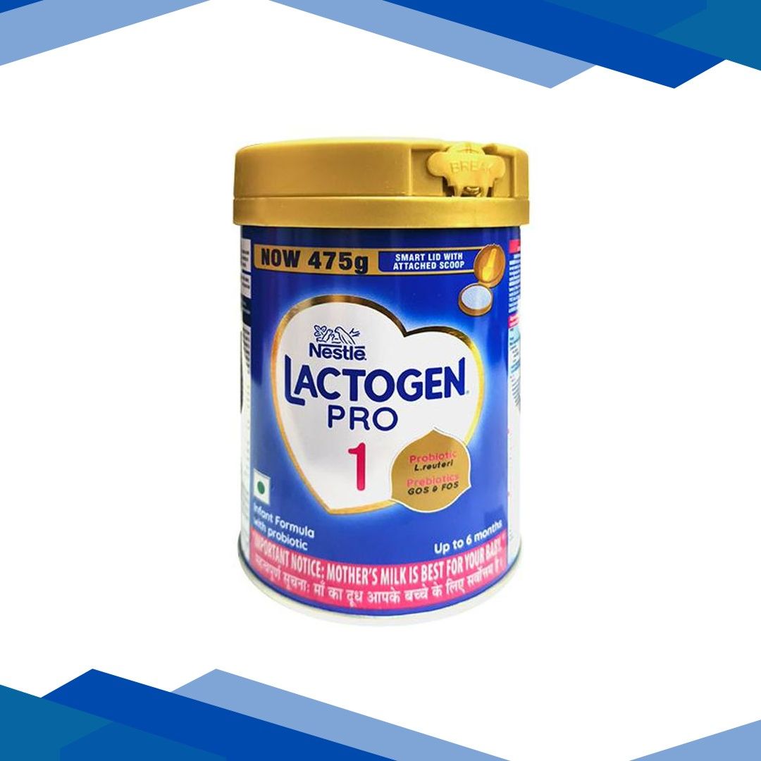 Nestle Lactogen Pro 1 (Upto 6 Months) Powder (Tin) 475 g