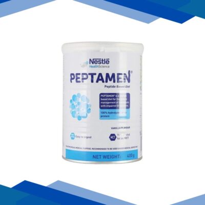 Nestle Peptamen Peptide Based Diet Powder – Vanilla Flavour 400 gm (Tin)