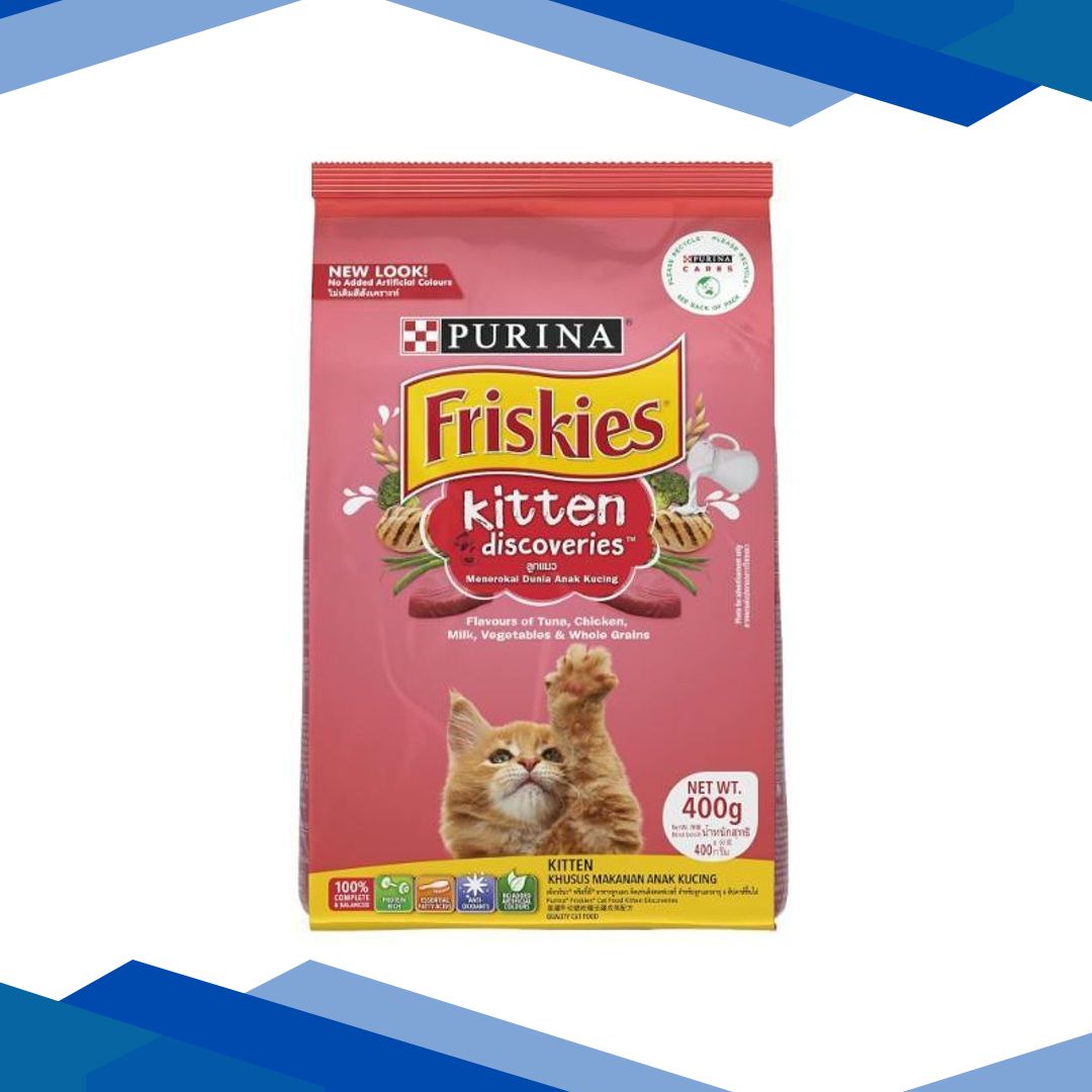 Nestle Purina Friskies Kitten Discoveries Cat Food 400 g
