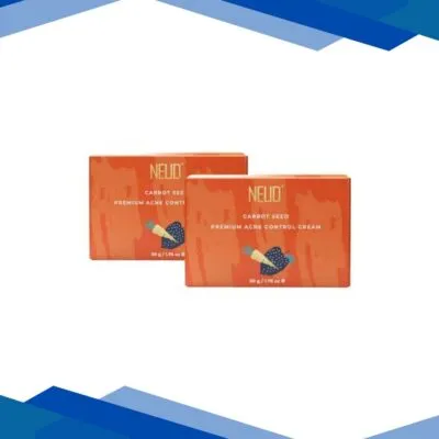 NEUD Carrot Seed Acne Control Cream (50g X 2) 2’s