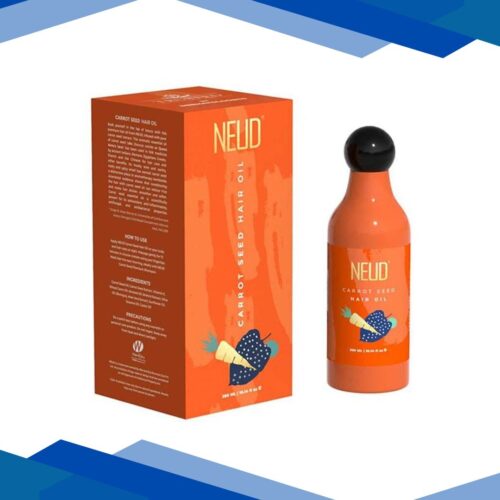 NEUD Carrot Seed Premium Hair Oil for Men & Women 300 ml