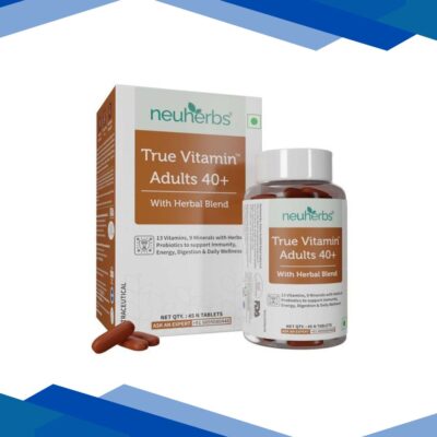 Neuherbs True Vitamin Adults 40+ Tablets 45’s