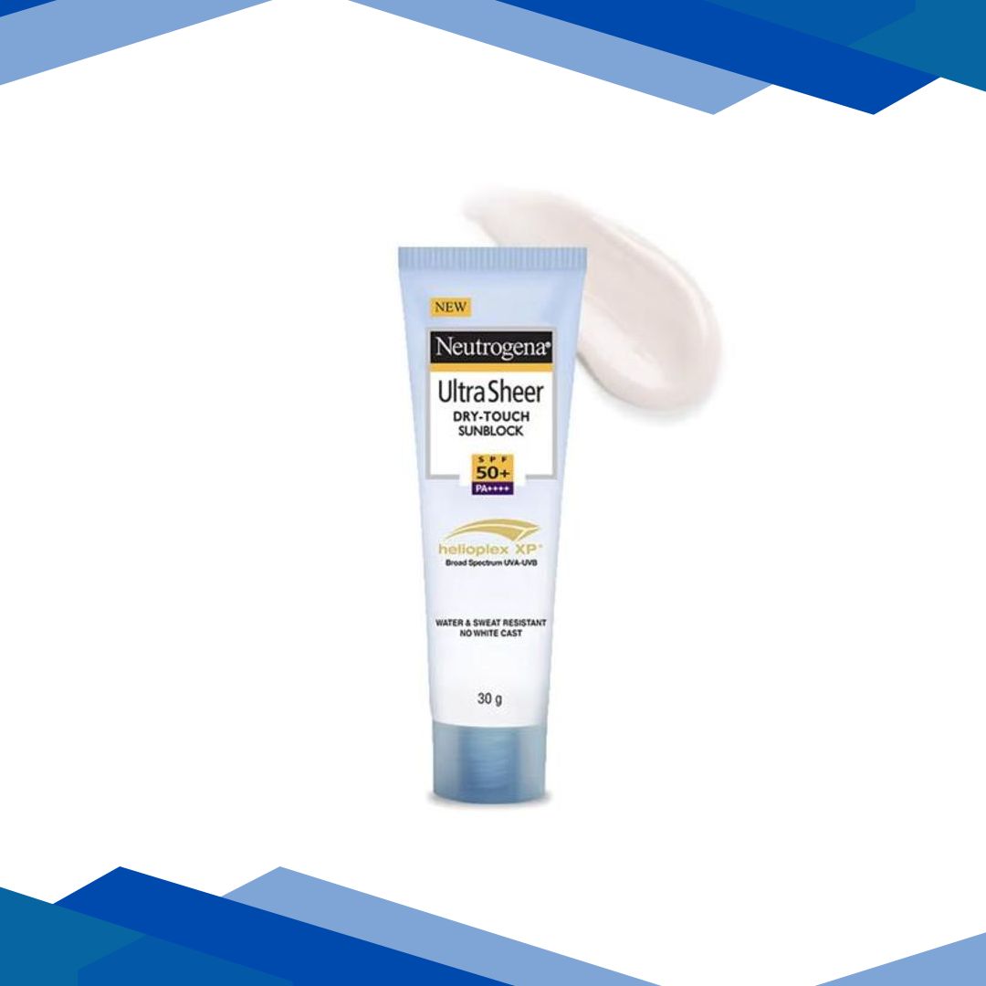 Neutrogena Ultra Sheer Dry-Touch Sunblock SPF 50+Pa++++ Helioplex XP 30 gm