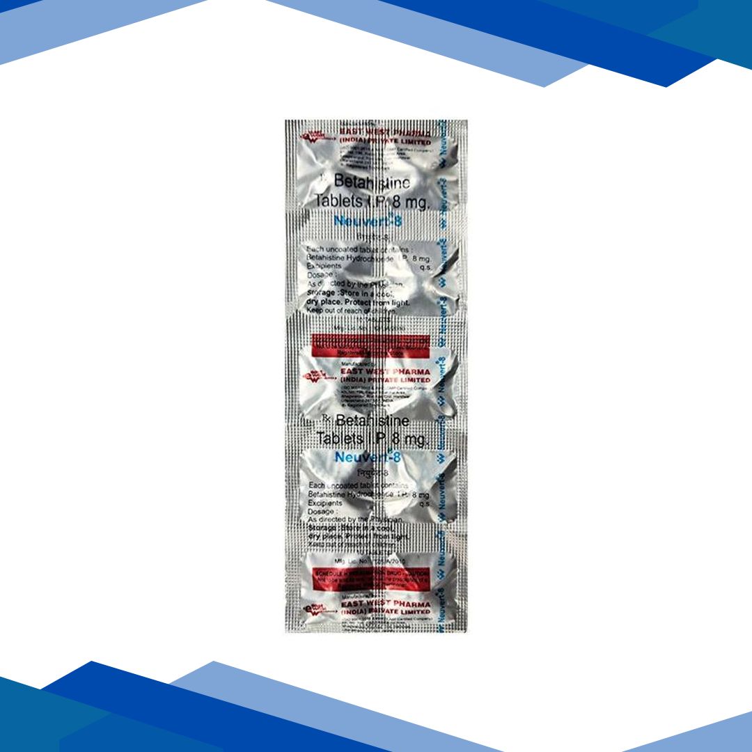 Neuvert 8mg Tablet 10’S
