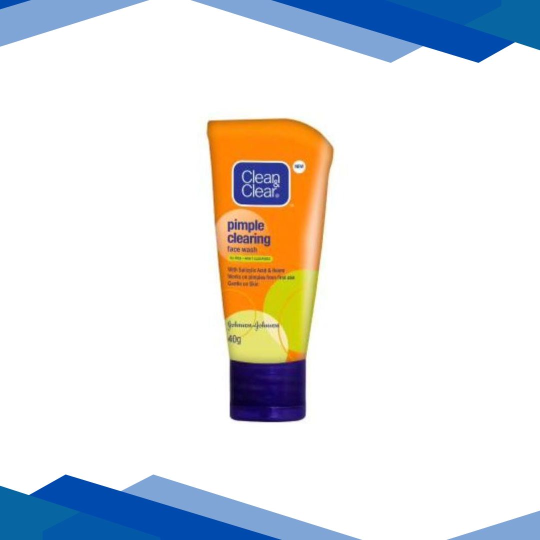 New Clean & Clear Pimple Clearing Face Wash with Salicylic Acid 40 gm