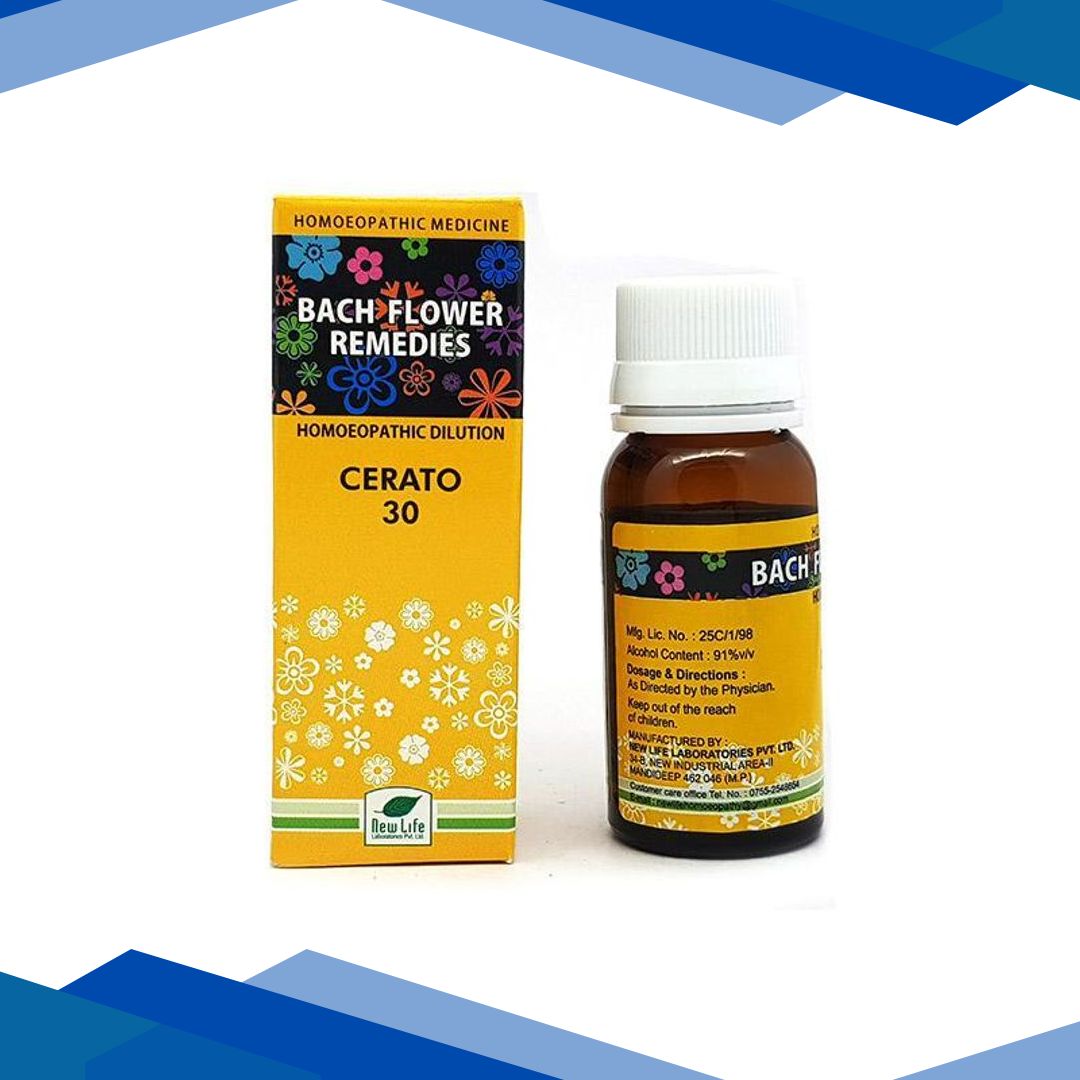 New Life Bach Flower Cerato 30 Liquid 30 ml