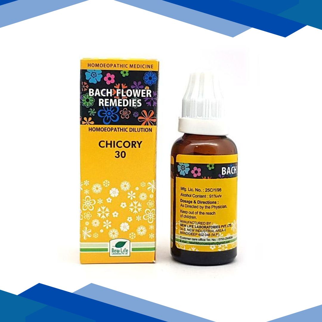 New Life Bach Flower Chicory 30 Liquid 30 ml