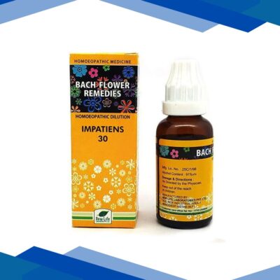New Life Bach Flower Impatiens 30 Liquid 30 ml