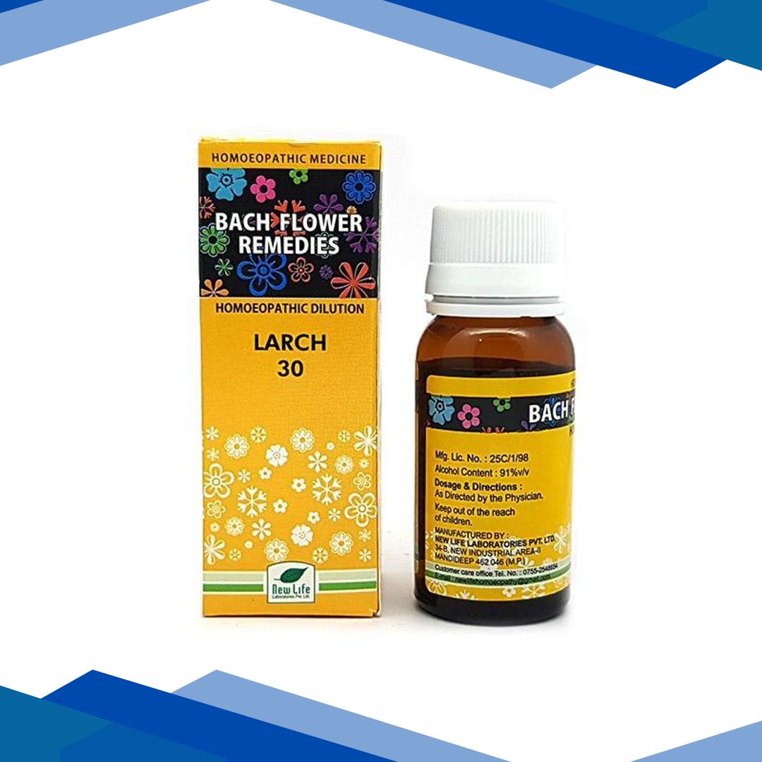 New Life Bach Flower Larch 30 Liquid 30 ml
