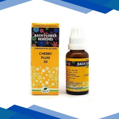 New Life Bach Flower Remedies Cherry Plum 30 Liquid 30 ml