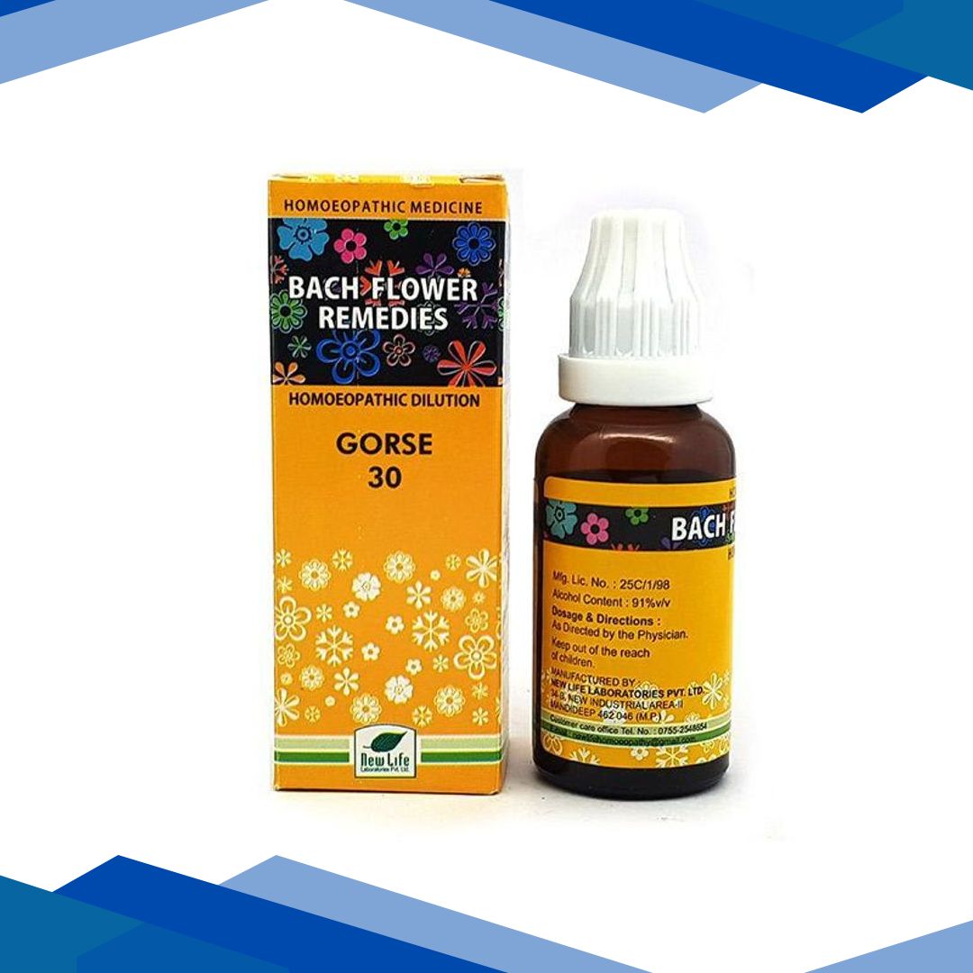 New Life Bach Flower Remedies Gorse 30 Liquid 30 ml