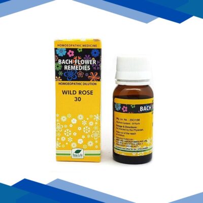 New Life Bach Flower Wild Rose 30 Liquid 30 ml