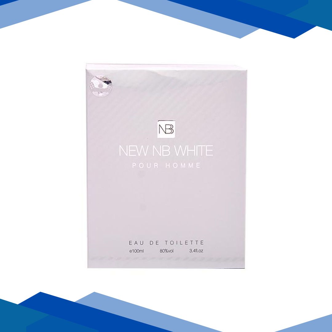 New NB White Pour Homme Deodorant 100 ml