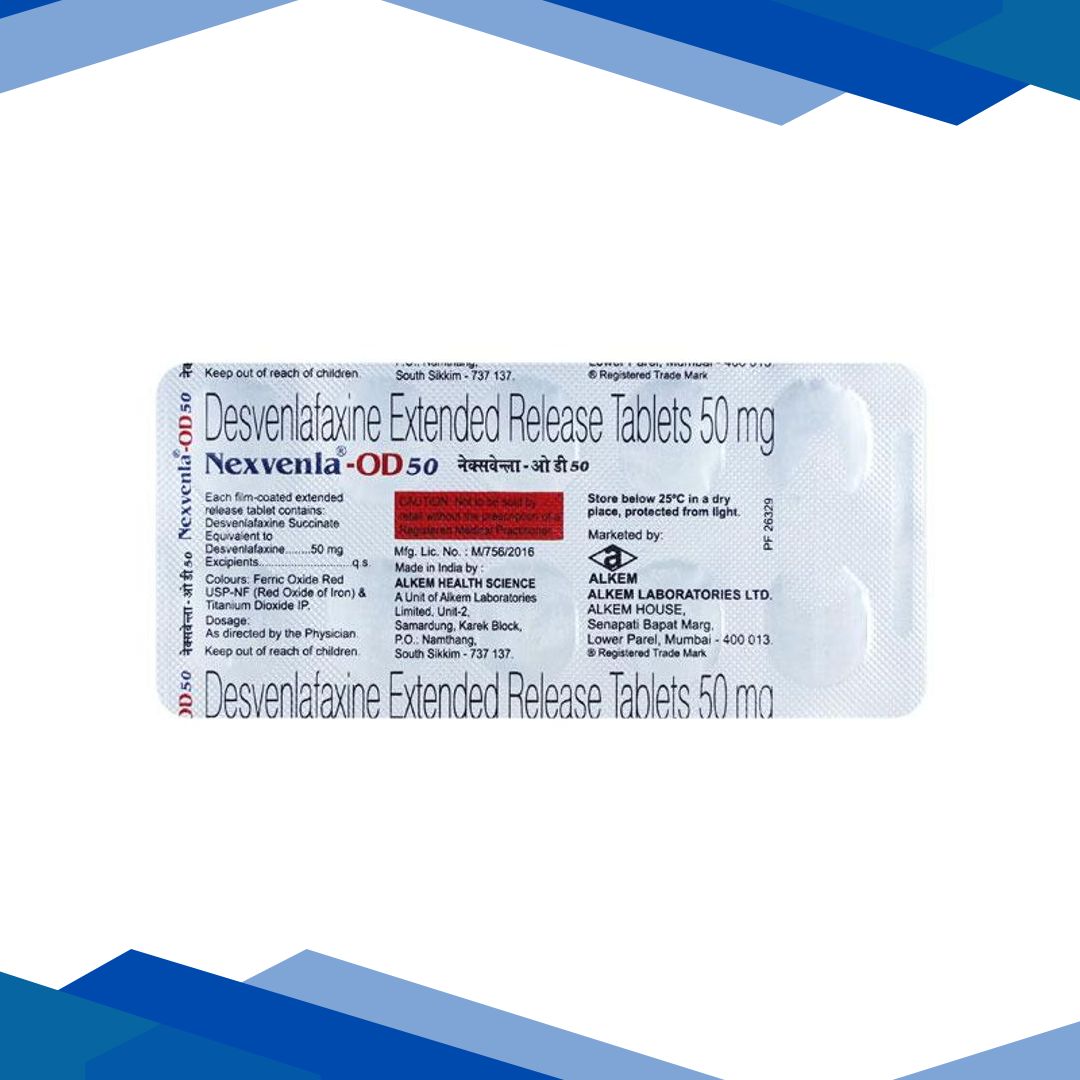 Nexvenla OD 50mg Tablet 10’S