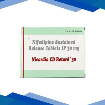 Nicardia CD Retard 30mg Tablet 10’S