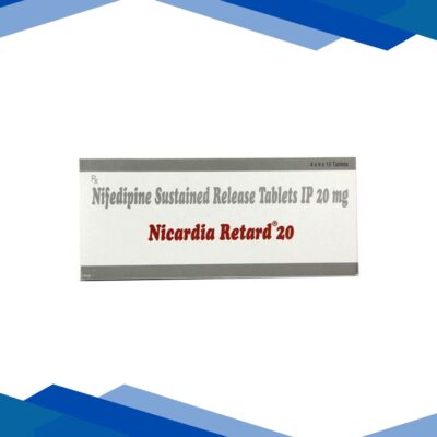 Nicardia Retard 20mg Tablet 15’S