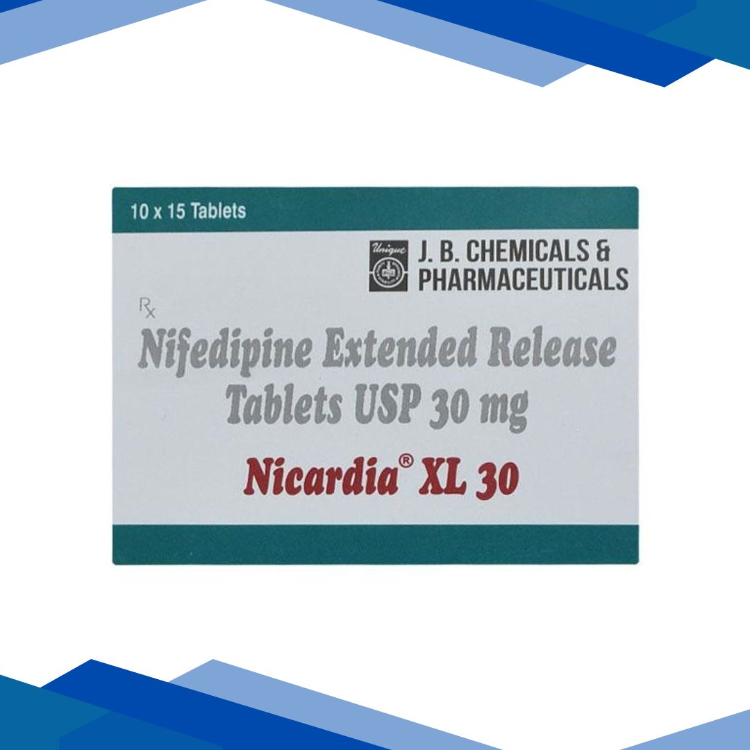 NICARDIA XL 30 Tablet 15’s