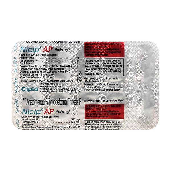 NICIP AP Tablet 10’s