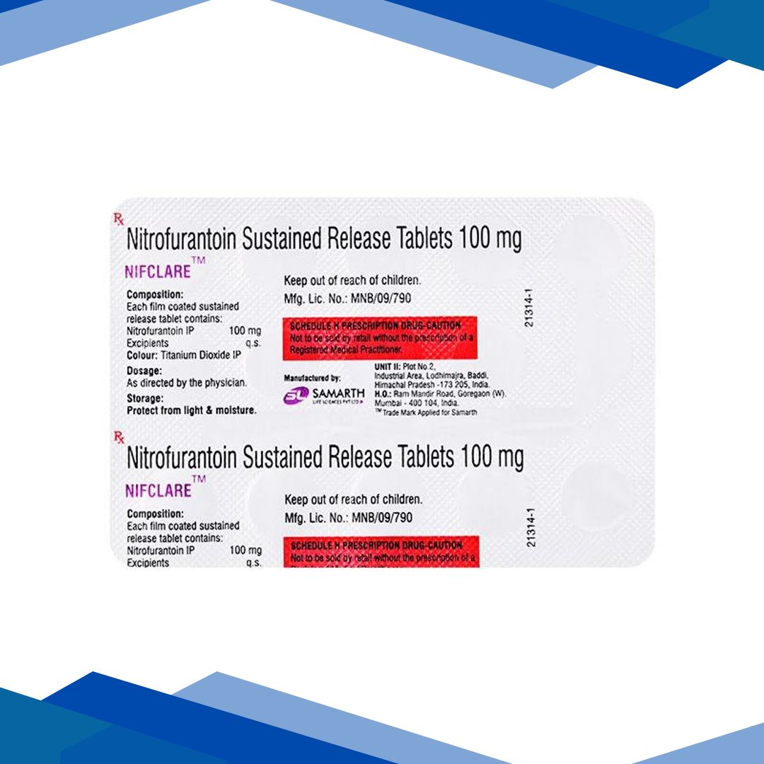 NIFCLARE 100mg Tablet 14’s