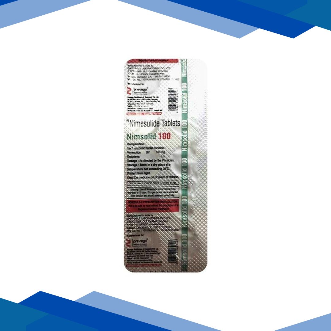 NIMSOLID 100 Tablet 10’s (se)