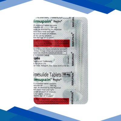 Nimupain 100mg Tablet 10’S