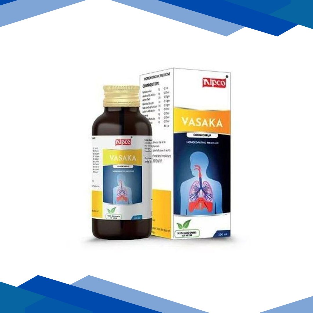 Nipco Vasaka Cough Syrup 100 ml