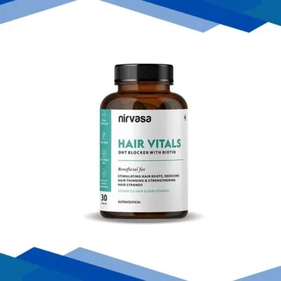 Nirvasa DHT Blocker with Biotin Tablet, 60 Tablet 60 gm