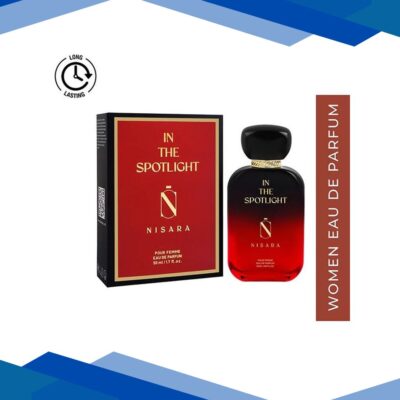 Nisara In the Spotlight Perfume Long Lasting Fragrance Citrus White Floral Eau De Parfum For Women 50 ml