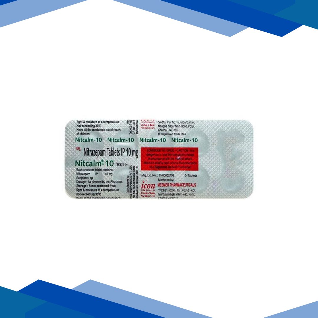 Nitcalm 10mg Tablet 10’S