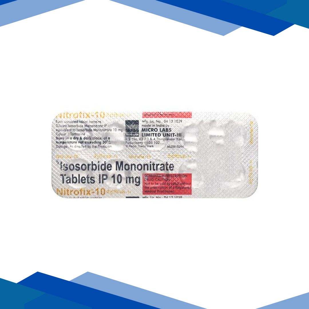 Nitrofix 10mg Tablet 10’S