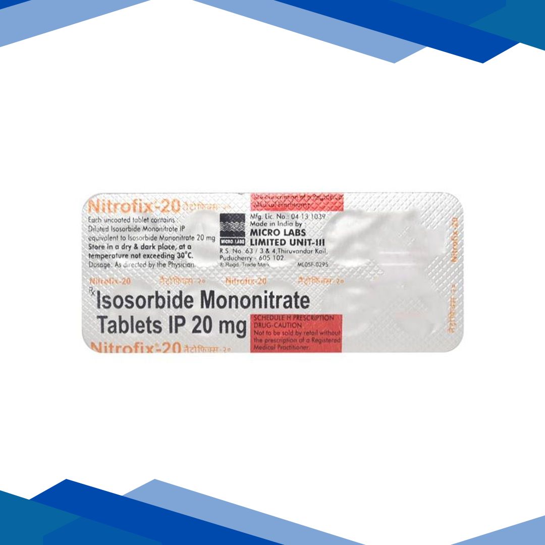 Nitrofix 20mg Tablet 10’S