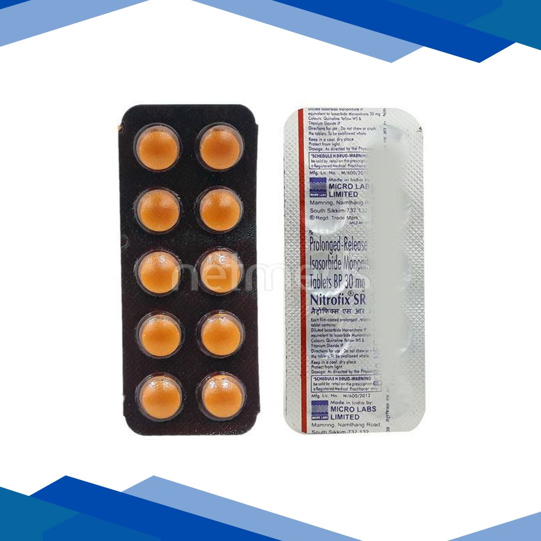 Nitrofix SR 30mg Tablet 10’S