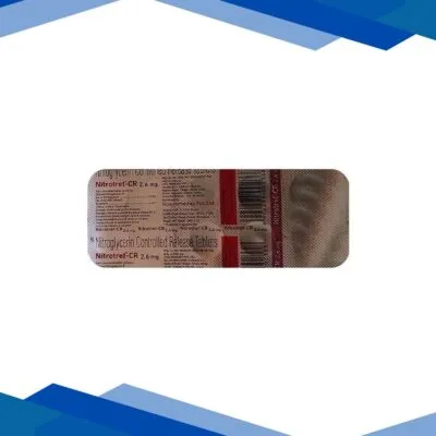 NITROTRET CR 2.6mg Tablet 10’s