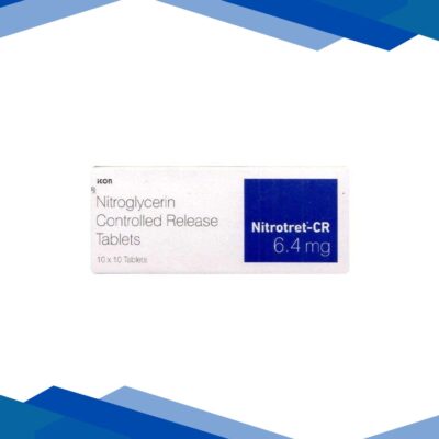 NITROTRET CR 6.4mg Tablet 10’s