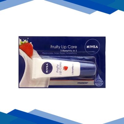 Nivea Fruity Lip Balm – Strawberry 10 gm