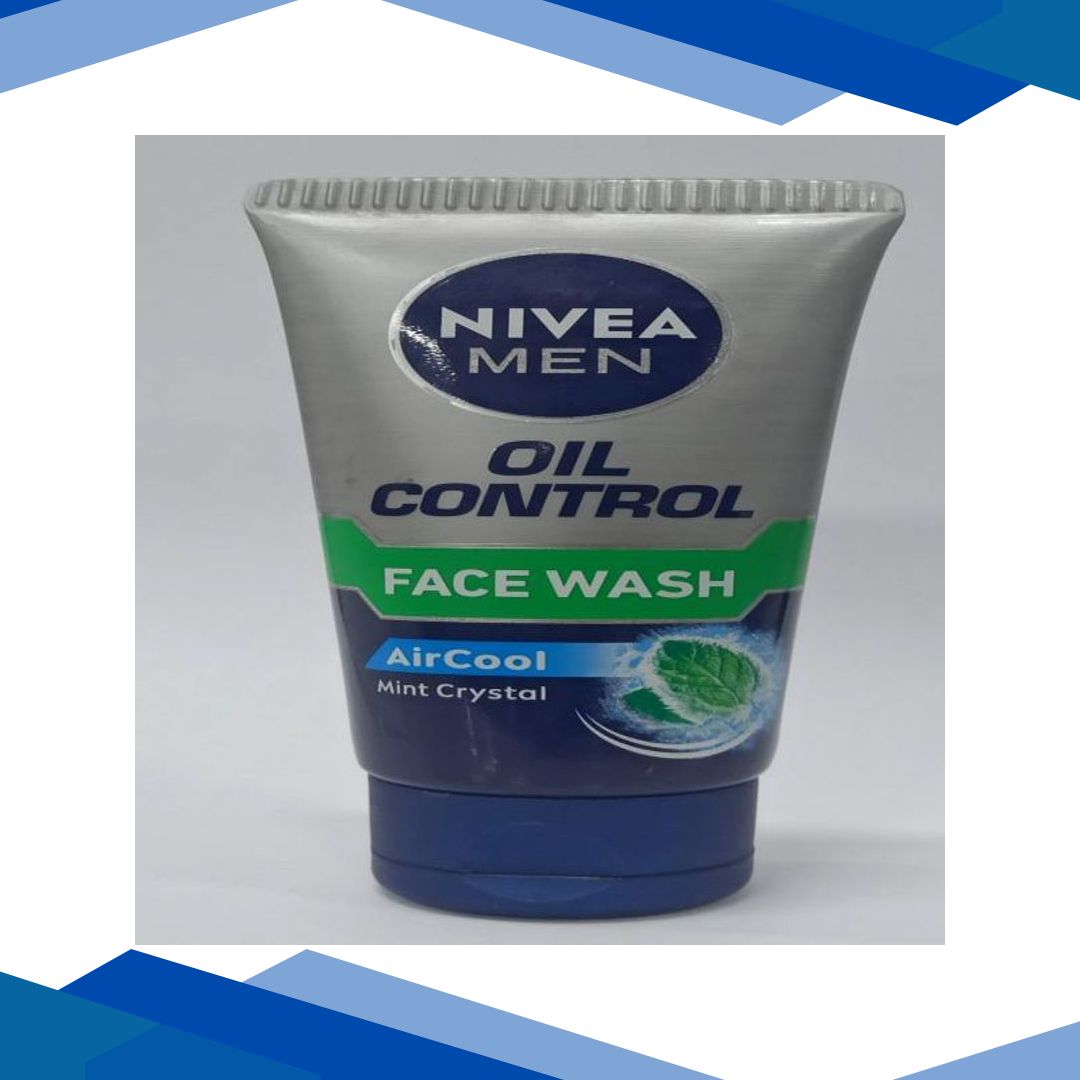 Nivea Men Oil Control Face Wash – AirCool Mint Crystal 50 gm