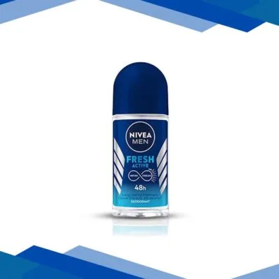 Nivea Men Roll On Deodorant – Fresh Active 50 ml