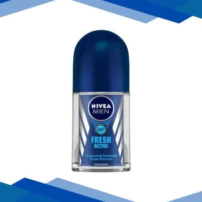 Nivea Men Roll On Deodorant – Fresh Active 72H 25 ml